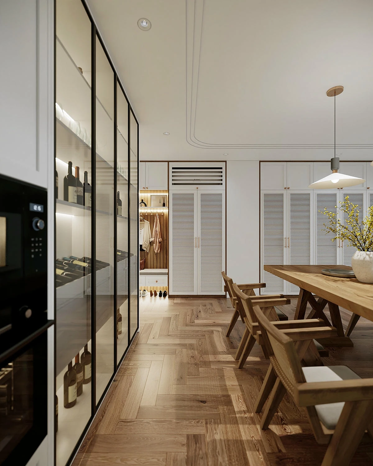 Căn hộ Penhouse 100m2 với sơn inchem mộc mạc tại Đà Nẵng
