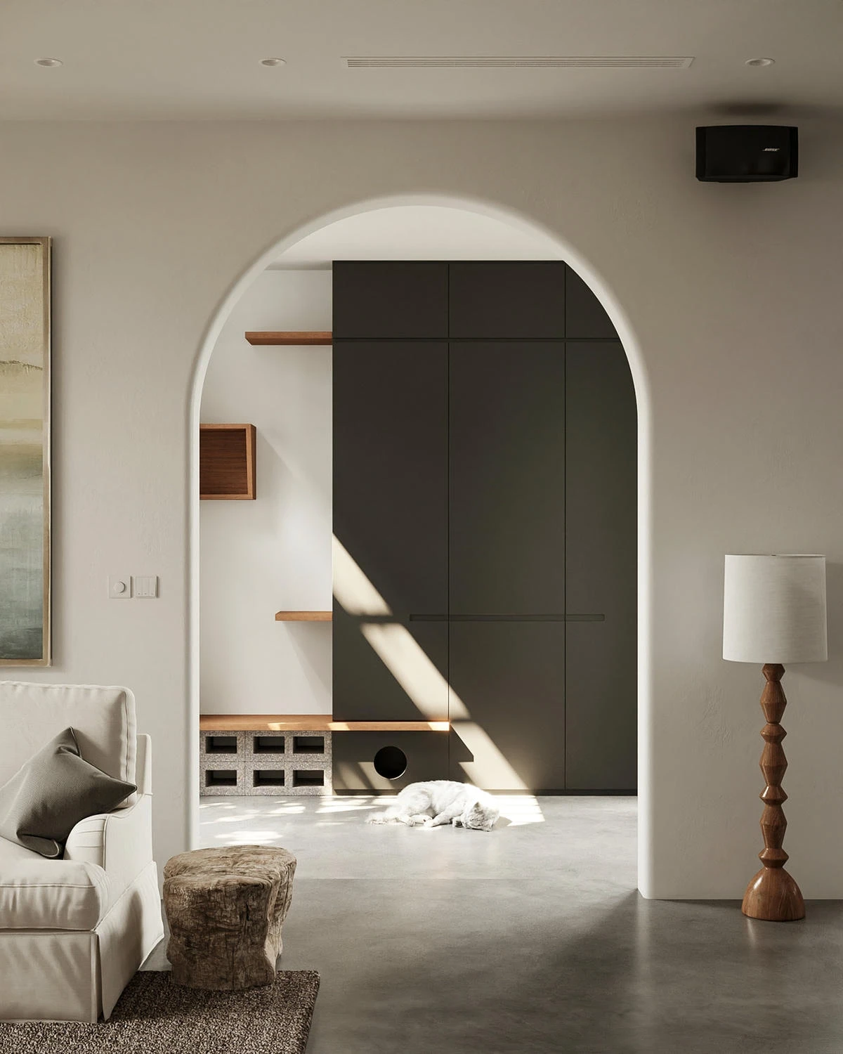 Căn nhà cấp 4 bê tông đầy mát mẻ tại Bắc Ninh