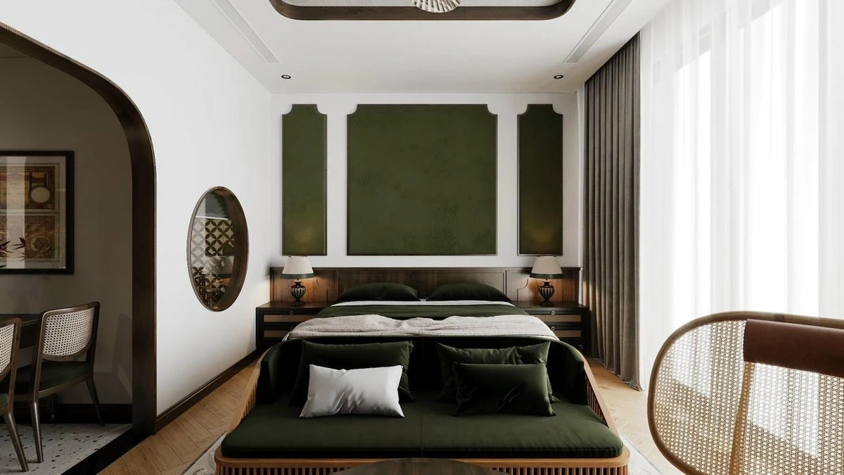 Thiết kế dạng homestay – indochine nhẹ với mây