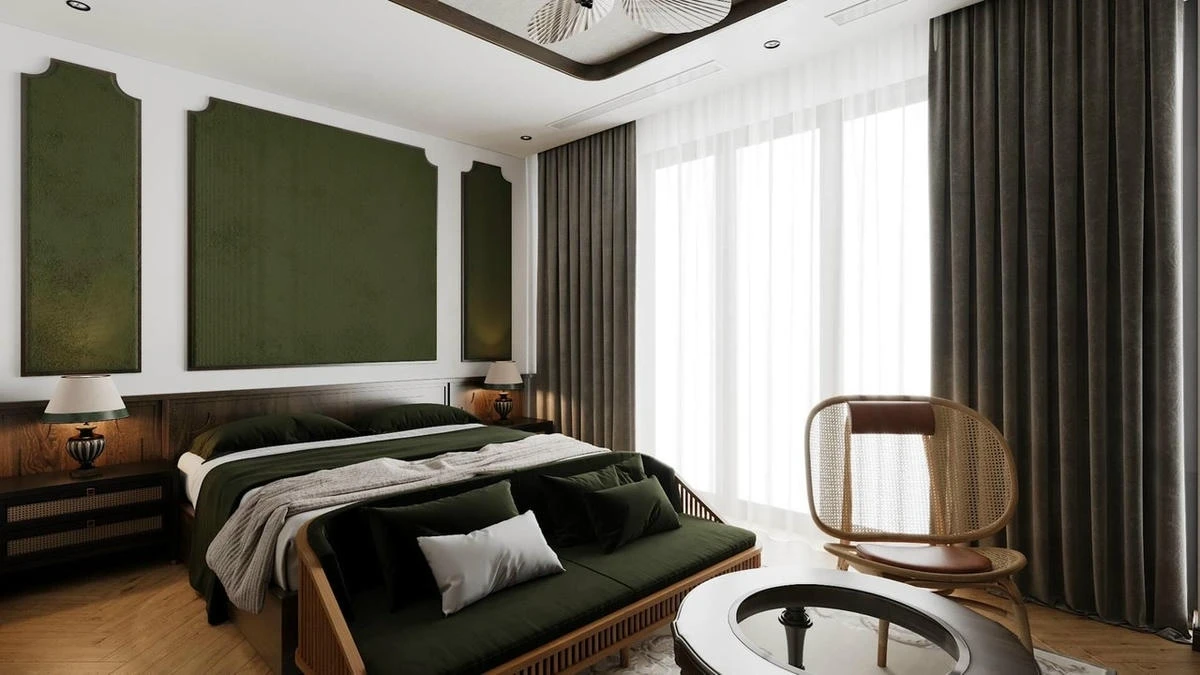 Thiết kế dạng homestay – indochine nhẹ với mây