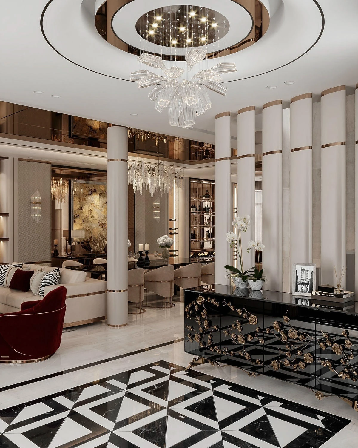 Mẫu gia công nội thất Luxury 01