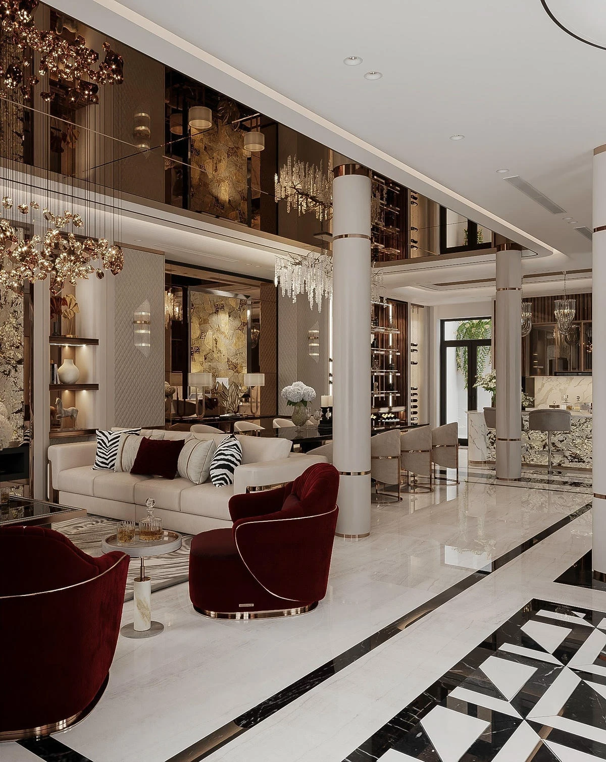 Mẫu gia công nội thất Luxury 01