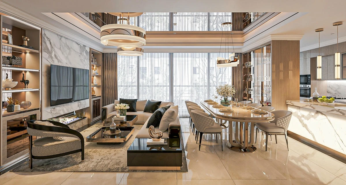 Mẫu gia công nội thất Luxury 02