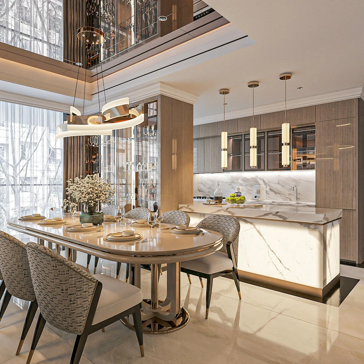 Mẫu gia công nội thất Luxury 02