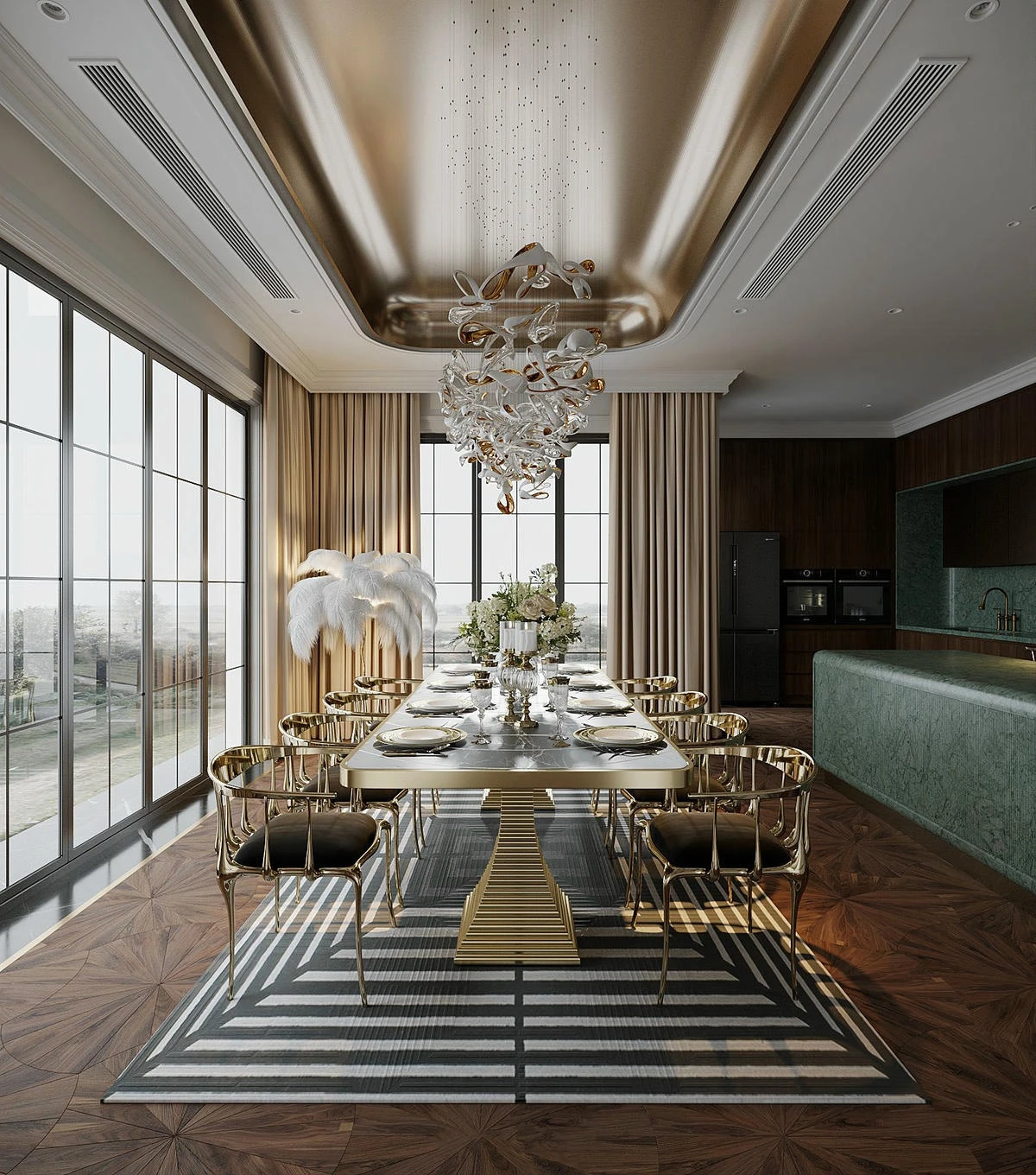 Mẫu gia công nội thất Luxury 07