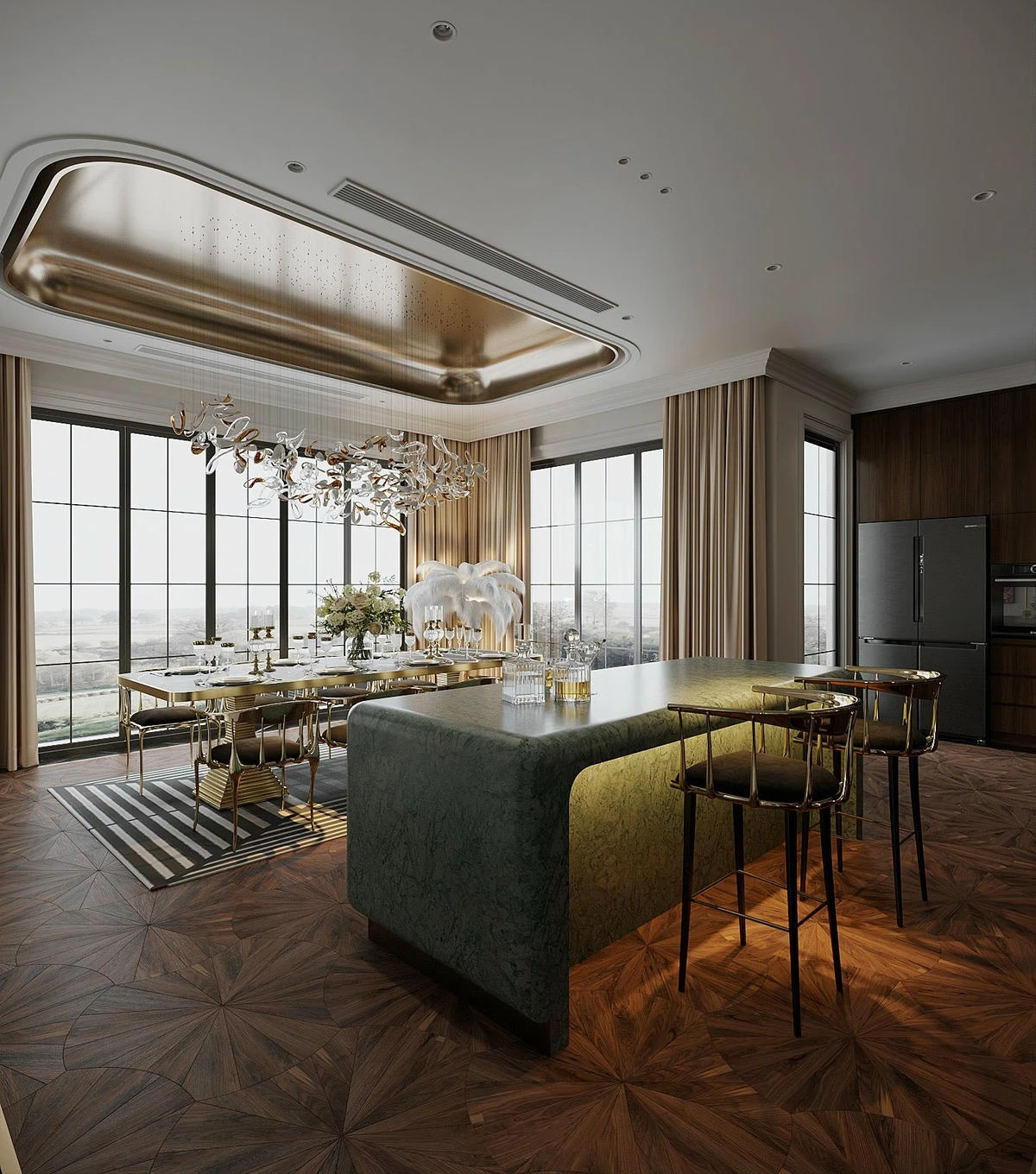 Mẫu gia công nội thất Luxury 07