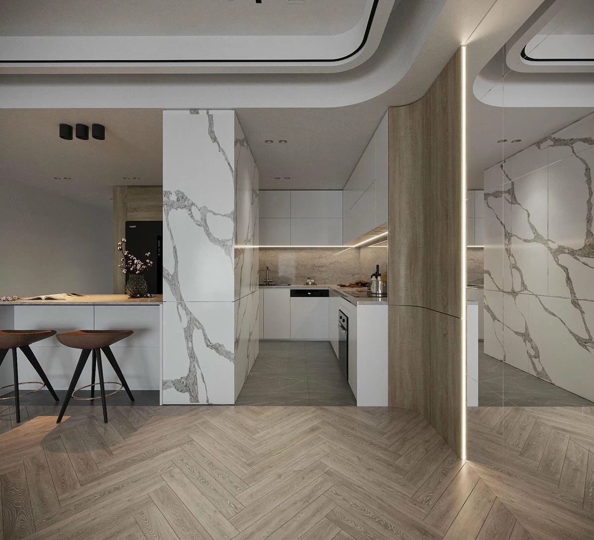 Căn giih 100m2 nhà bác Thắng tại Matrix One