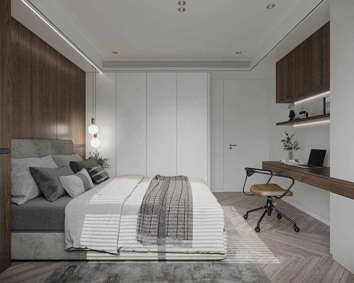 Căn hộ 110m2 với 3PN – phòng khách – bếp hiện đại