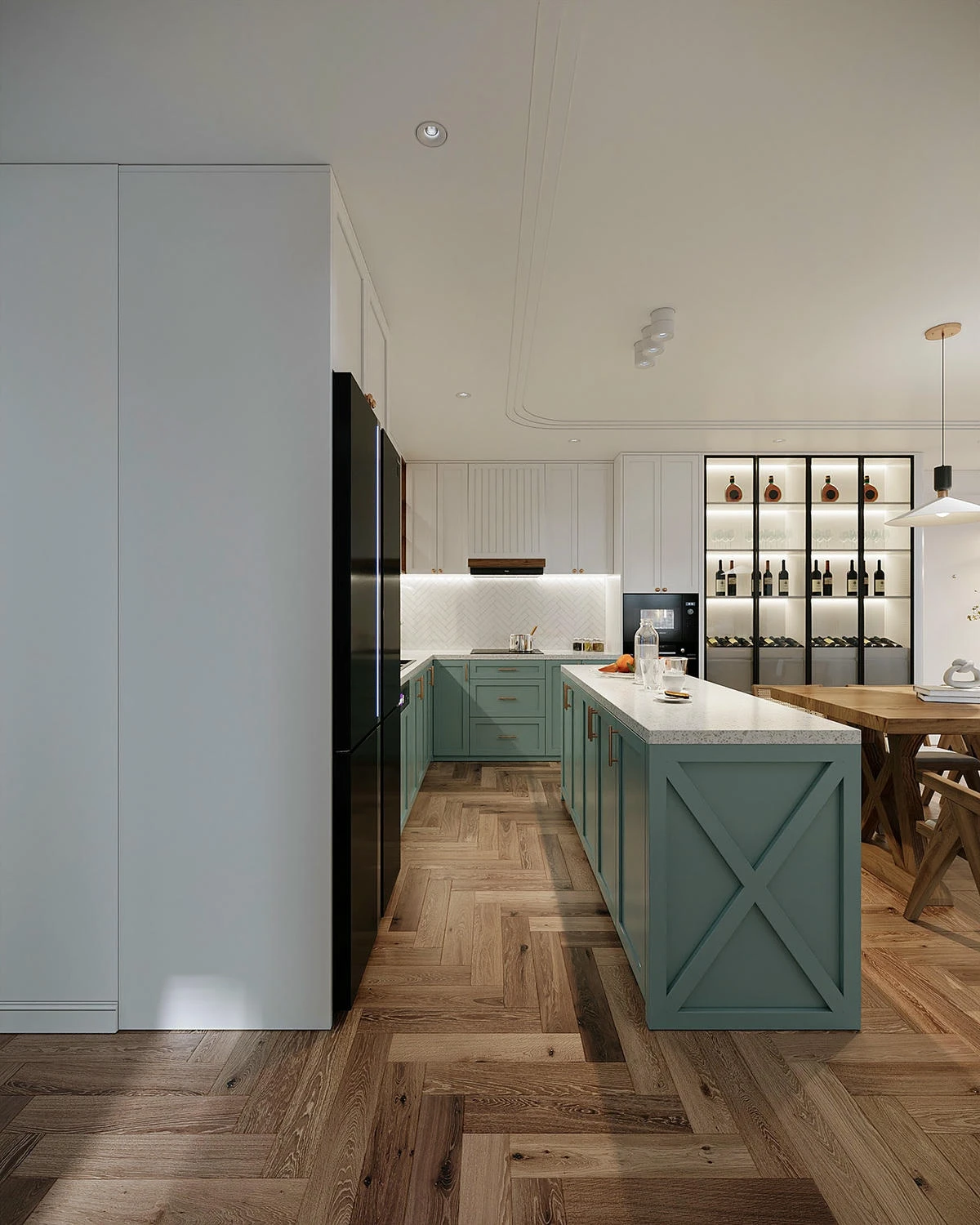 Căn hộ Penhouse 100m2 với sơn inchem mộc mạc tại Đà Nẵng