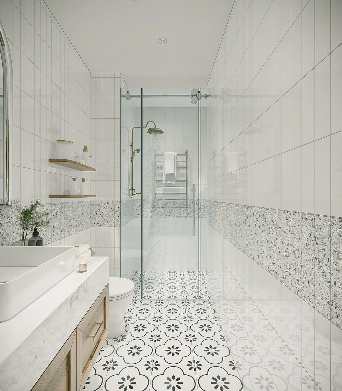 Căn hộ Penhouse 100m2 với sơn inchem mộc mạc tại Đà Nẵng