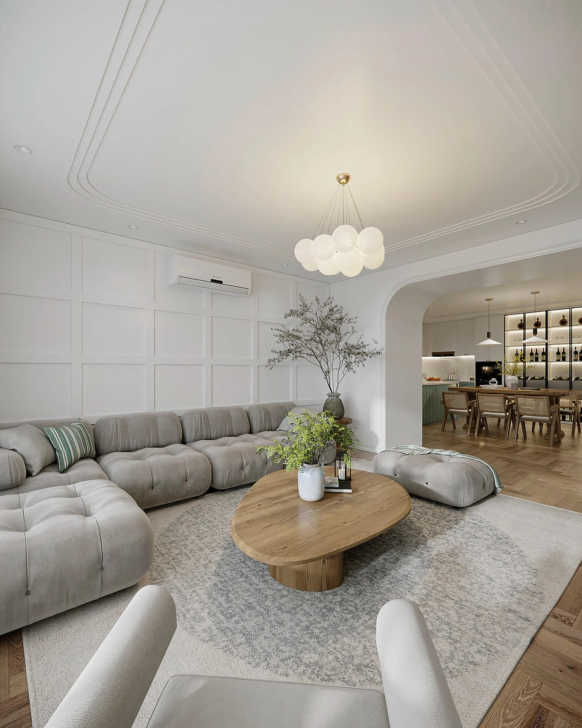 Căn hộ Penhouse 100m2 với sơn inchem mộc mạc tại Đà Nẵng