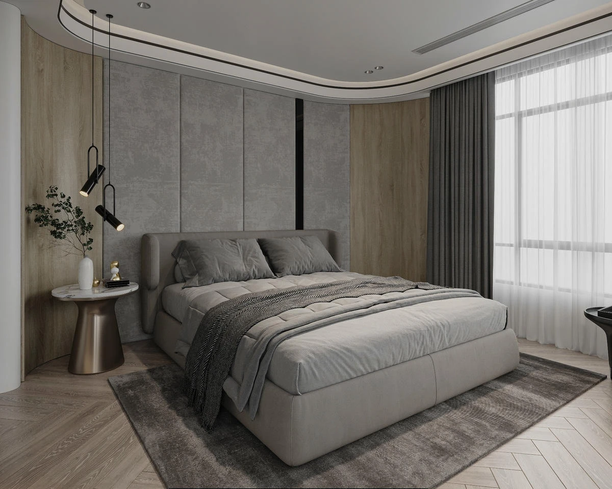 Căn hộ với giường vải nhà anh Hùng – Ninh Bình